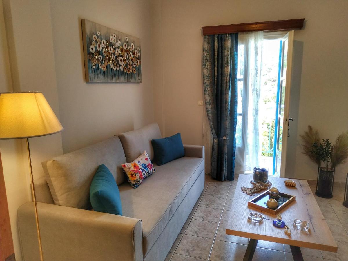 Appartamento Anemone Bleu-Sea View-200M From Chora Pedestrian Ándros Esterno foto
